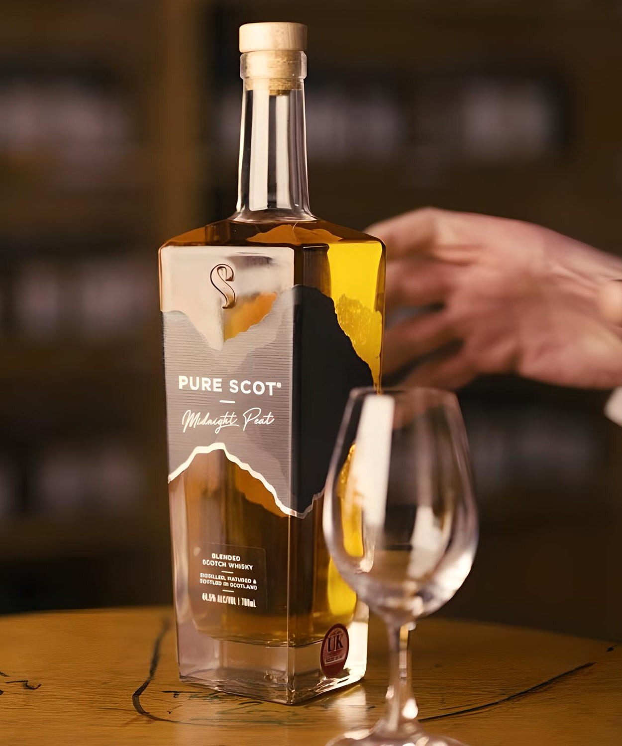 PURE SCOT "Midnight Peat" Premium Blended Scotch Whisky