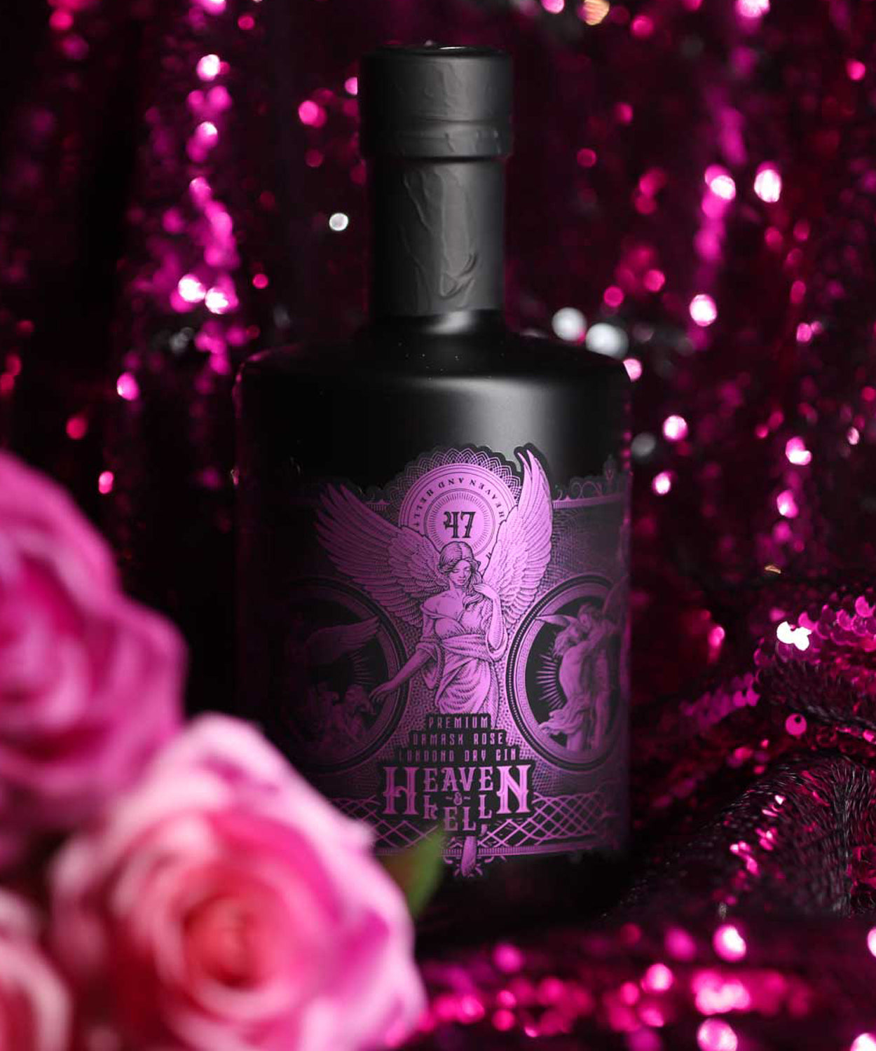 Heaven & Hell Premium Damask Rose London Dry Gin