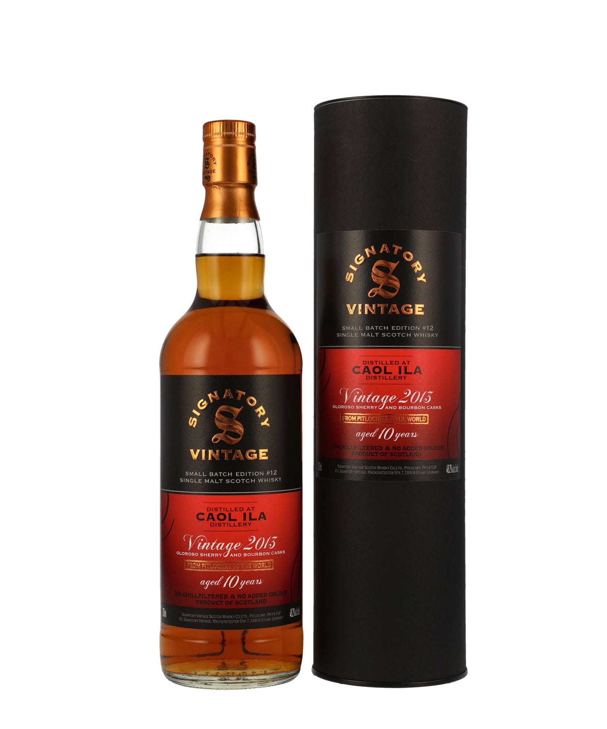 Caol Ila 2013 - 10 y.o. - Signatory Small Batch #12