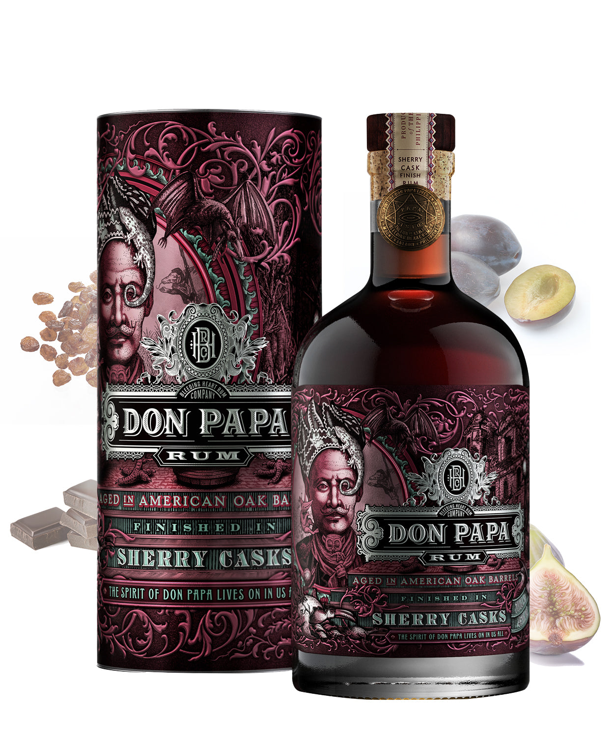 Don Papa Sherry Cask 0 7L 45 Vol 18 Monate Veredelung In Vier Don Papa Sherry Cask 0 7L 45 Vol 18 Monate Veredelung In Vier