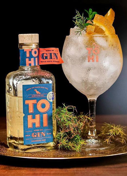 TOHI Nordic Dry Gin Cloudberry Mist