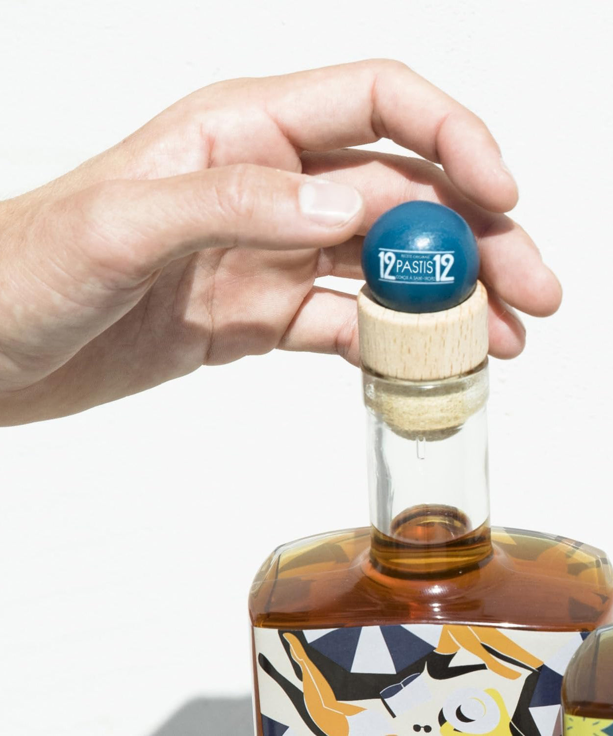 12/12 Pastis de Saint Tropez Set Petanque Wooden Box