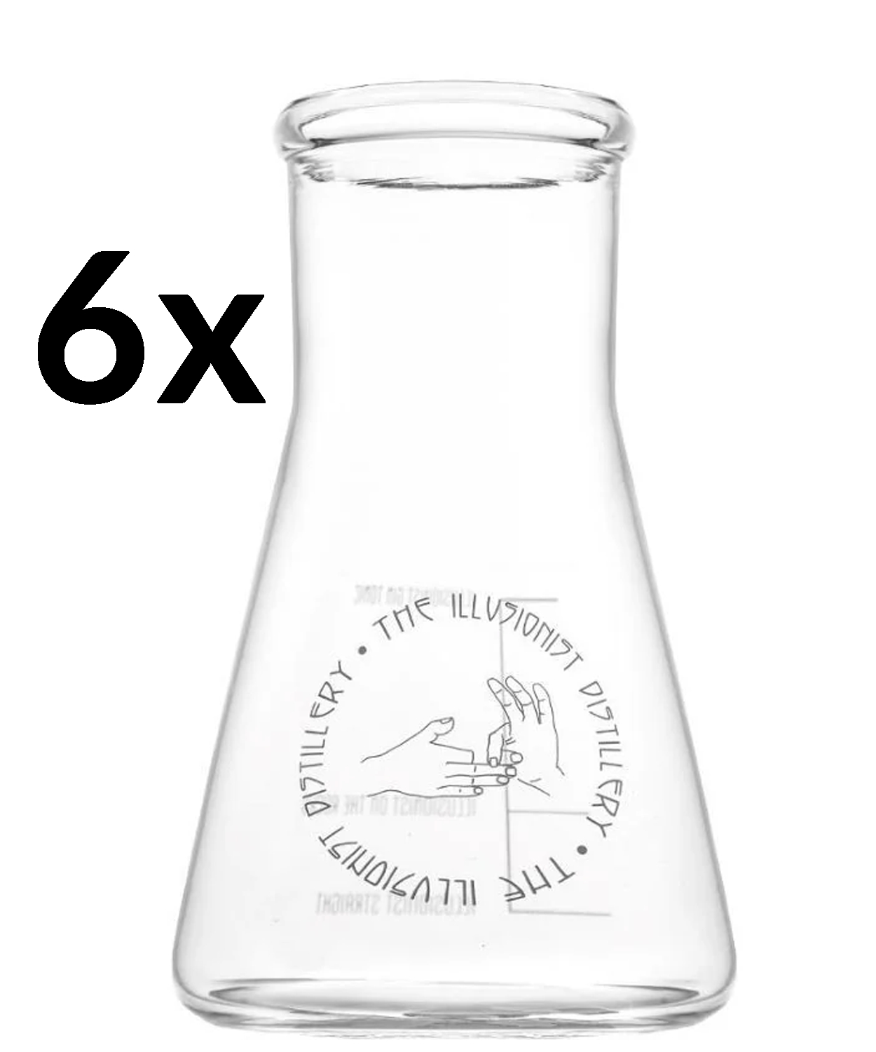 Illusionist Kolben Glas