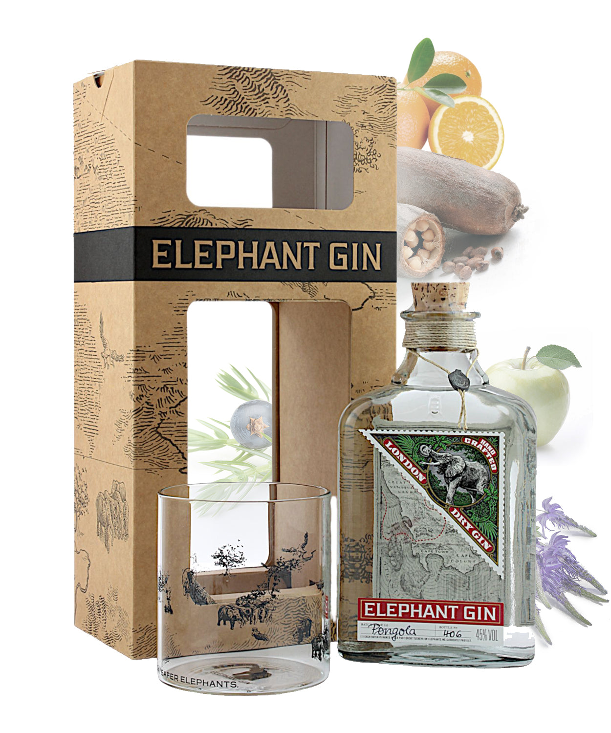 Elephant Gin inkl. Glas