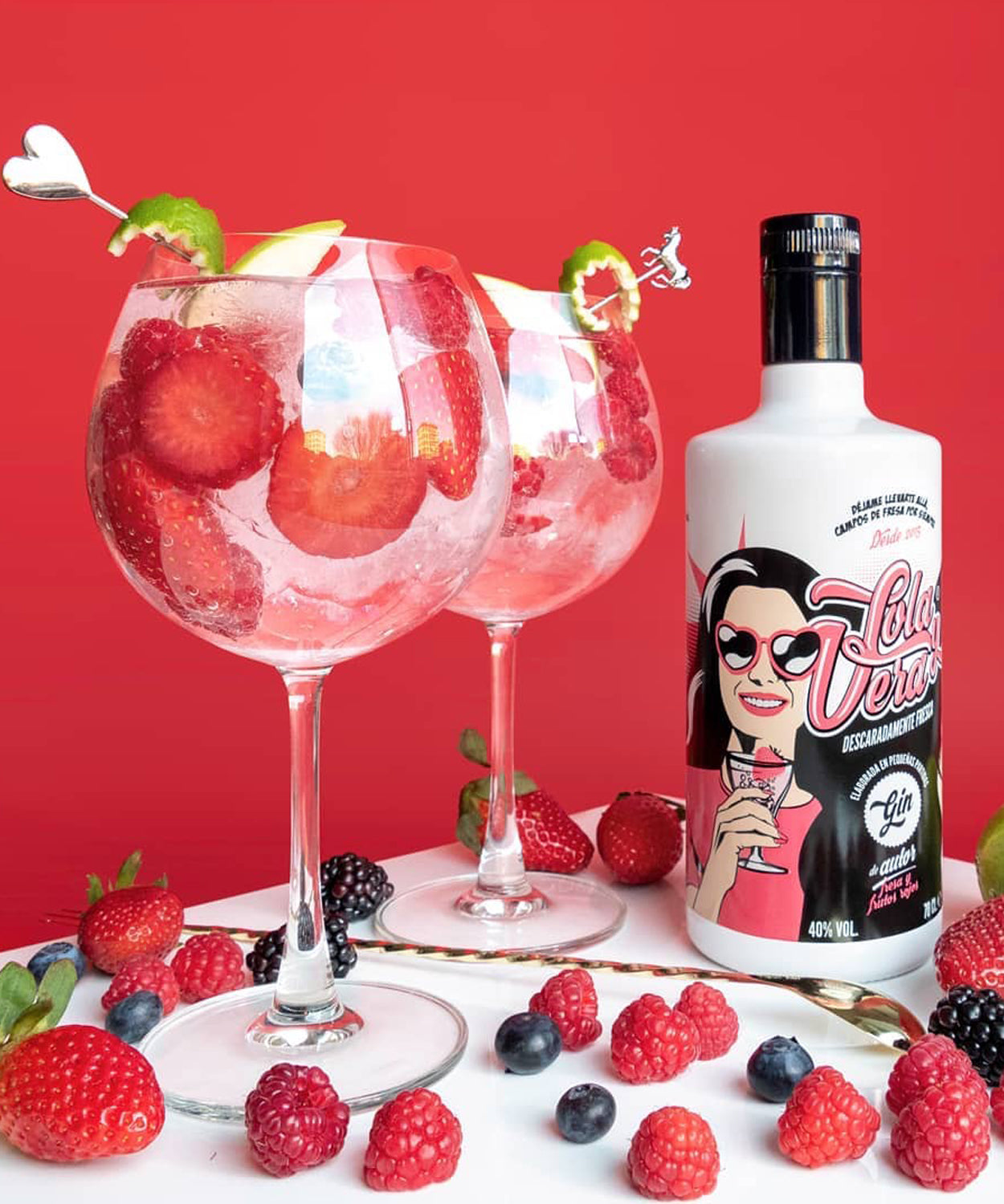 Lola Y Vera Erdbeer Gin