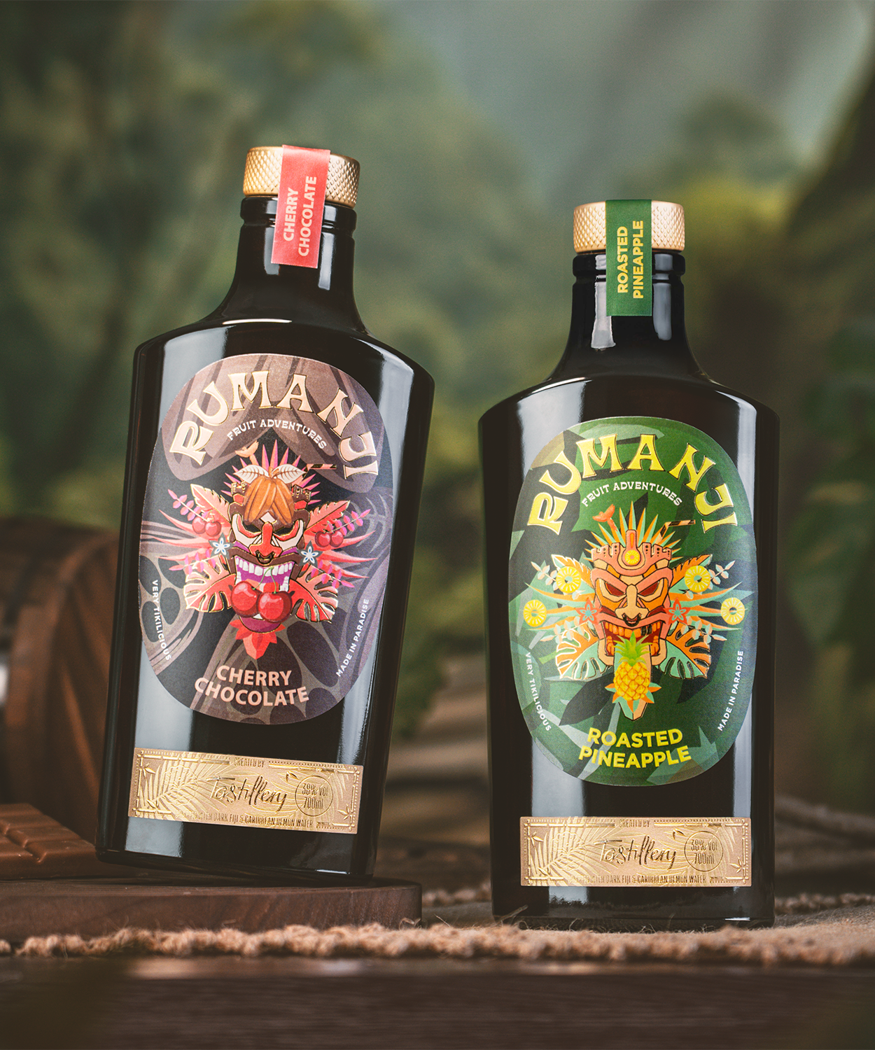 RUMANJI Cherry Chocolate & Roasted Pineapple Paket