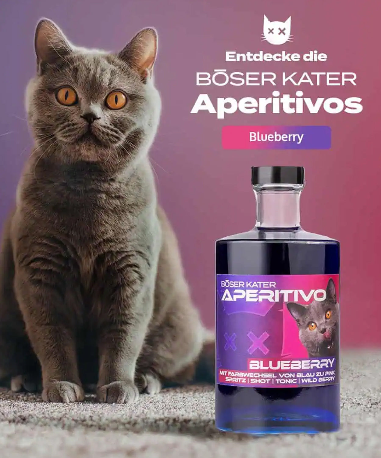 Böser Kater Blueberry Aperitivo