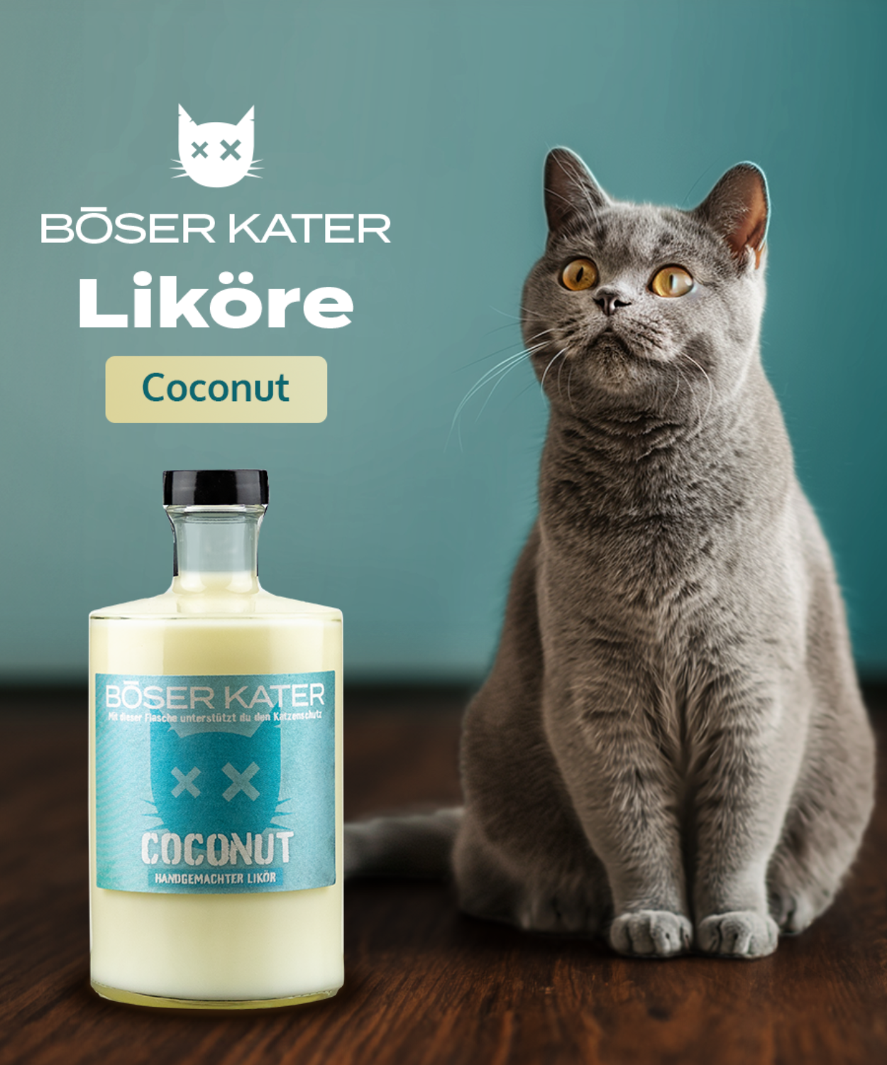 Böser Kater Coconut Sahne Likör