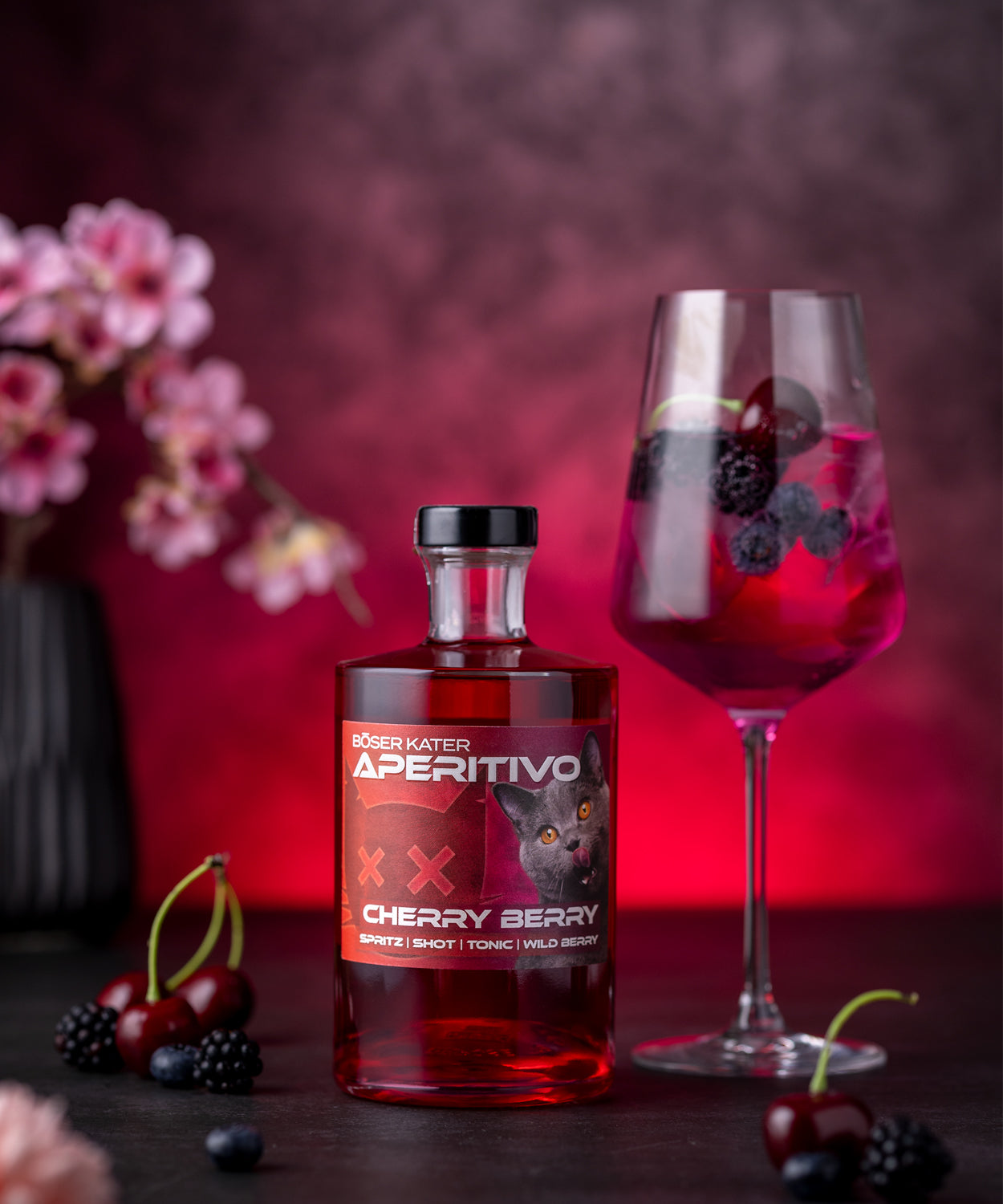 Böser Kater Cherry Berry Aperitivo