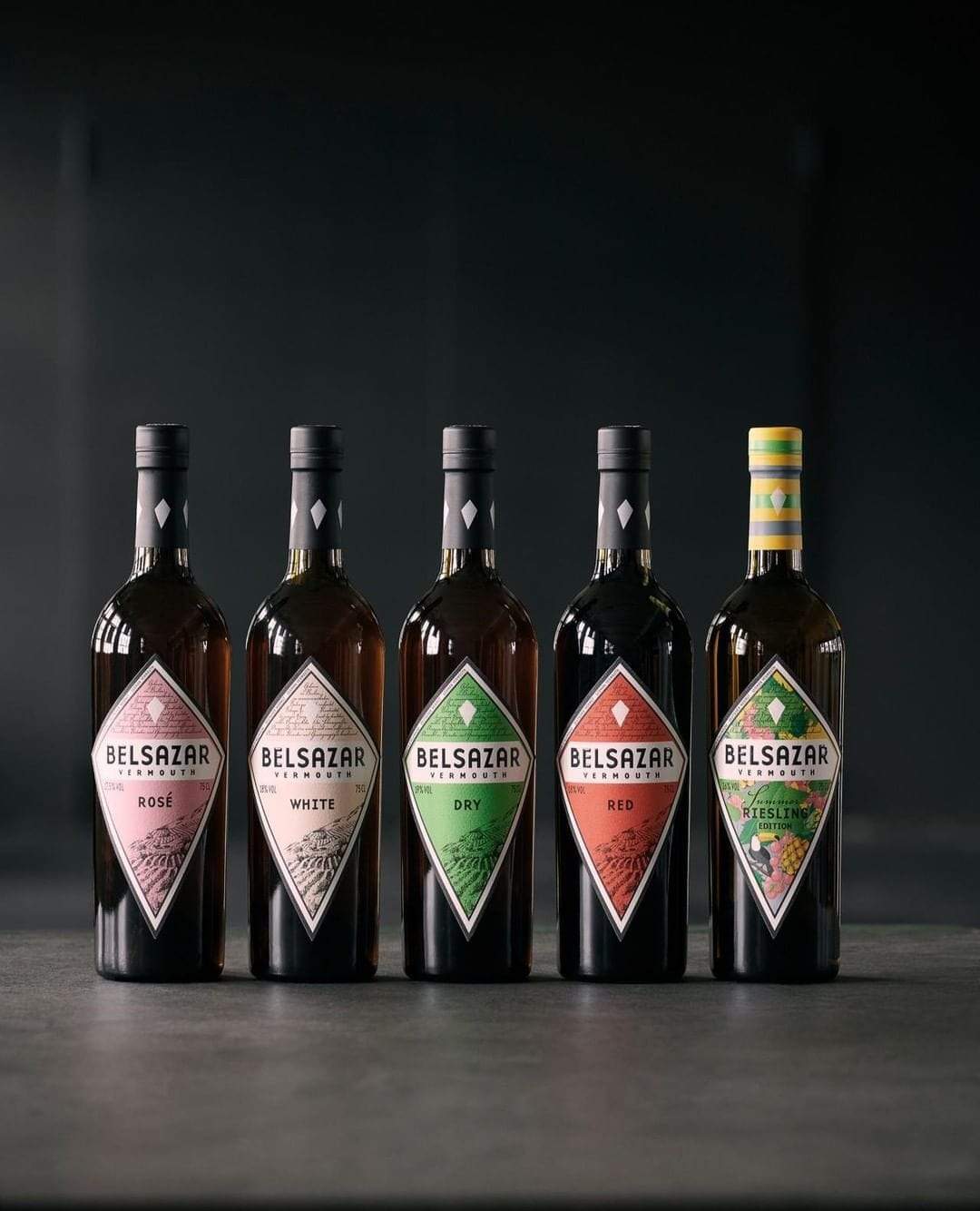 Belsazar Dry Vermouth inklusive Glas