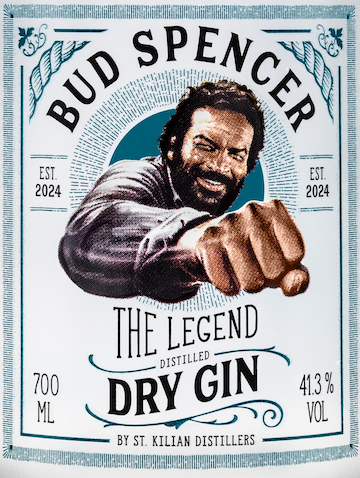 St. Kilian Bud Spencer - The Legend - Distilled Dry Gin