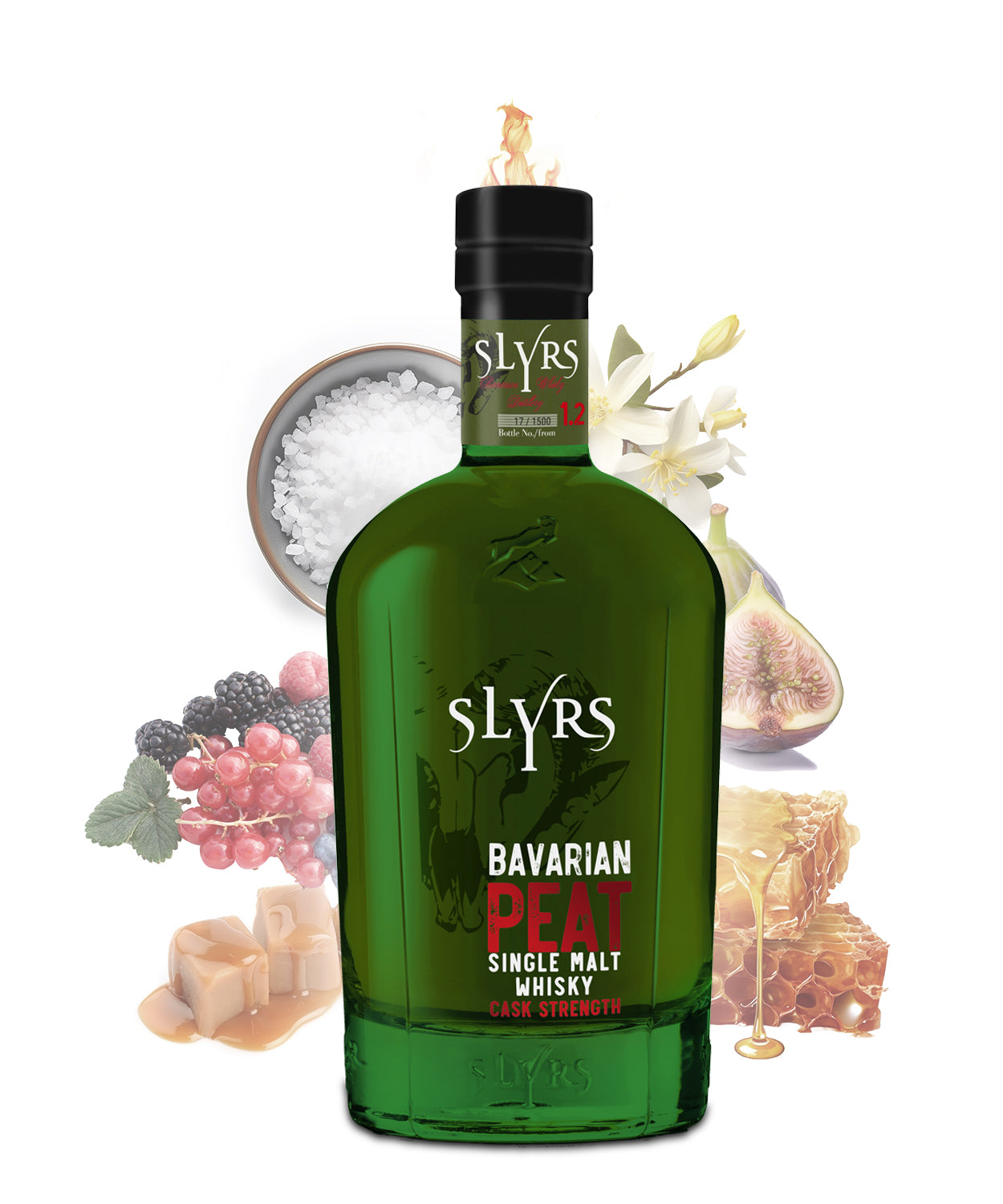 SLYRS Bavarian Peat 1.2 inkl. Slyrs Glas