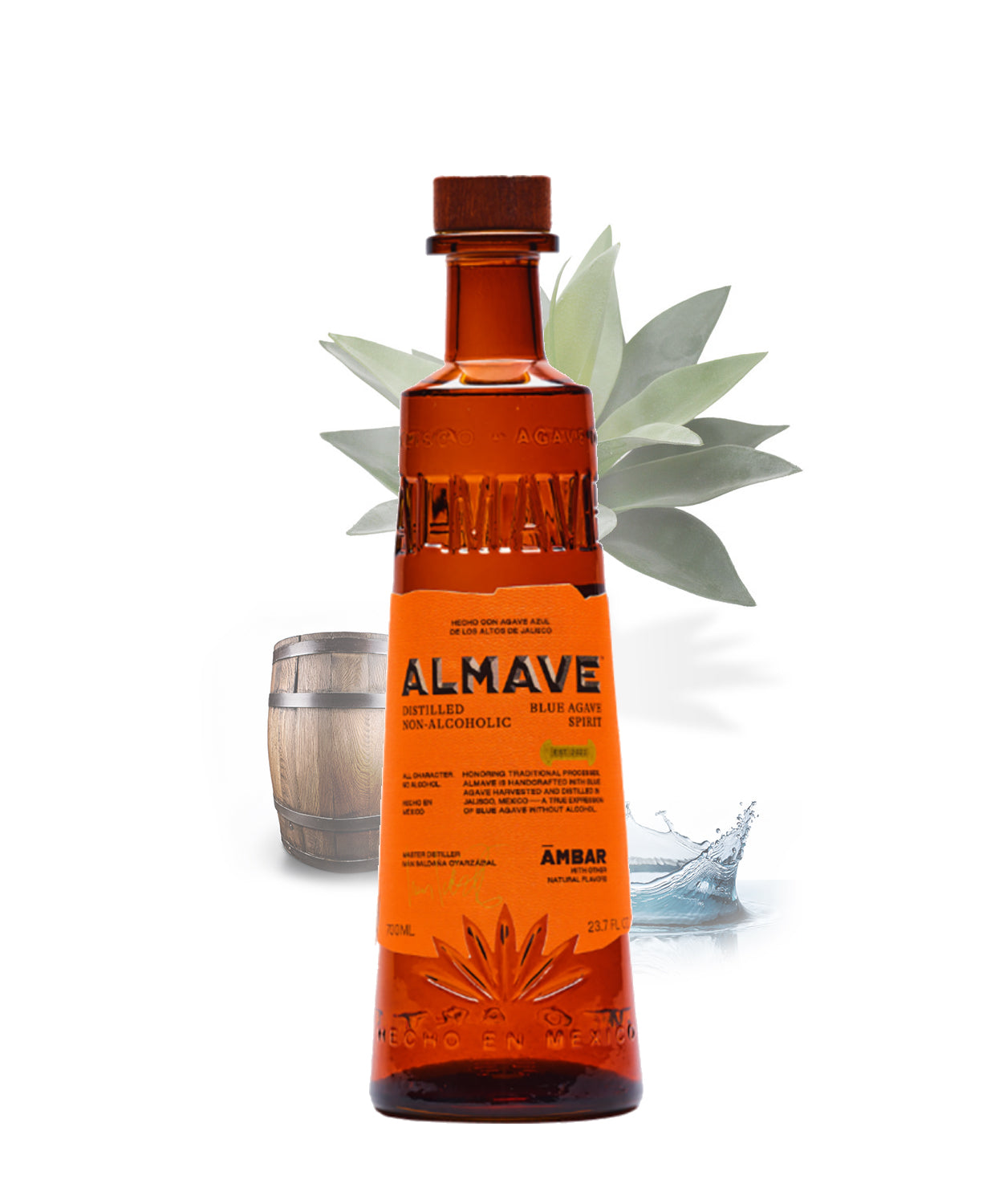 blaue agave alkohol Almave Ambar Non-Alocoholic - Alkoholfreier Tequila