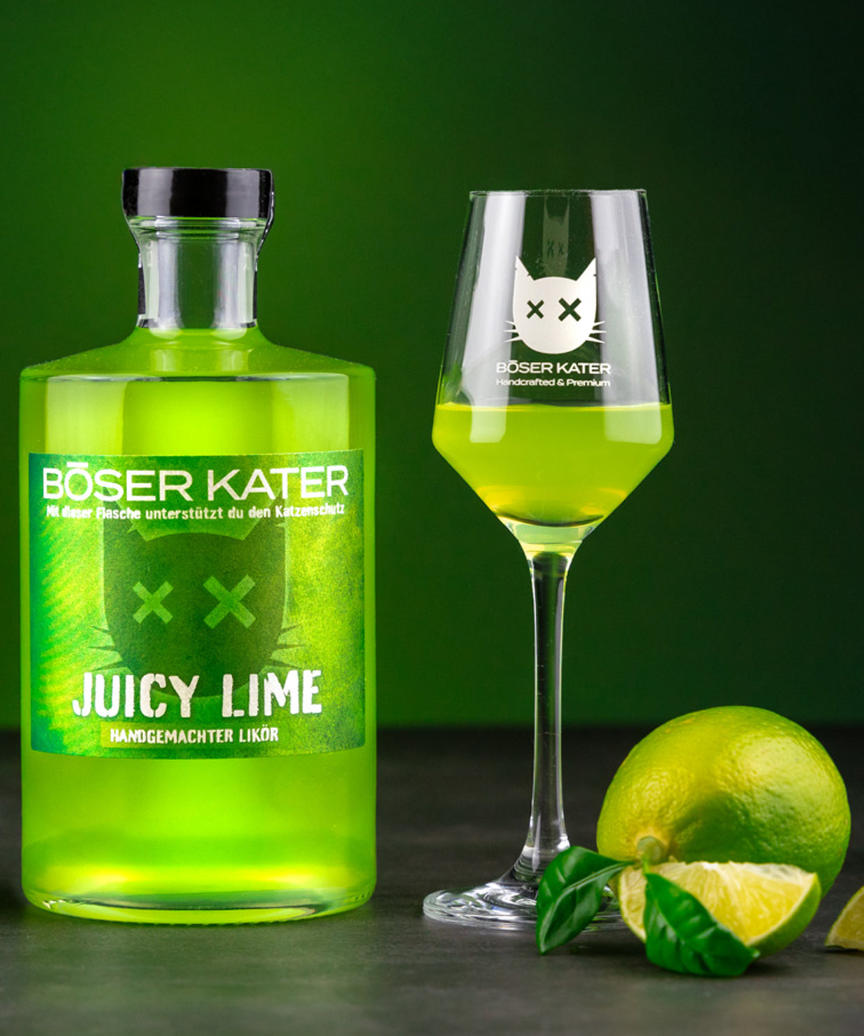 Böser Kater Juicy Lime Likör