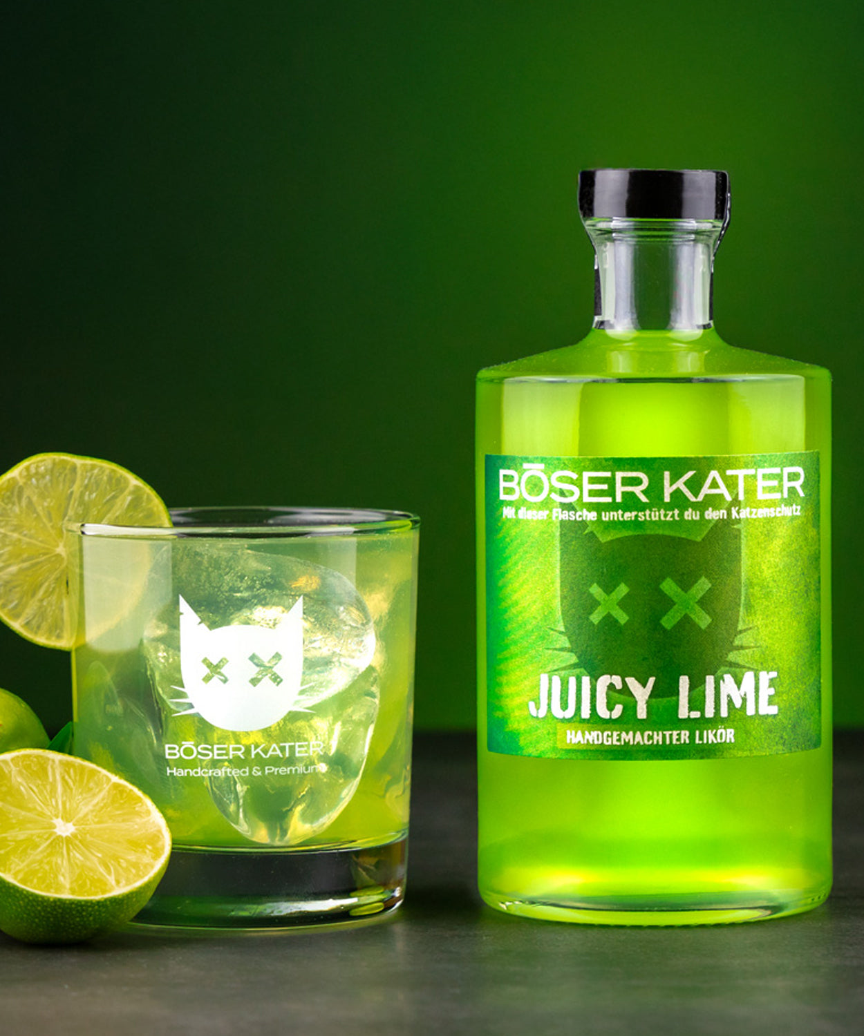 Böser Kater Juicy Lime Likör