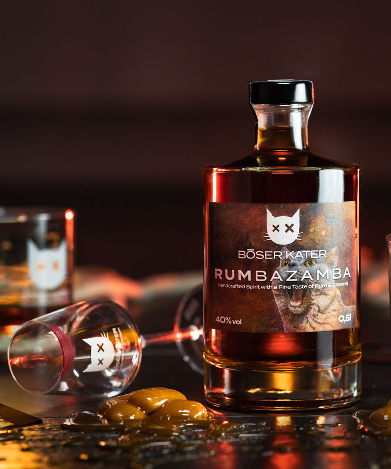 Böser Kater RUMbazamba Caramel Toffee Edition