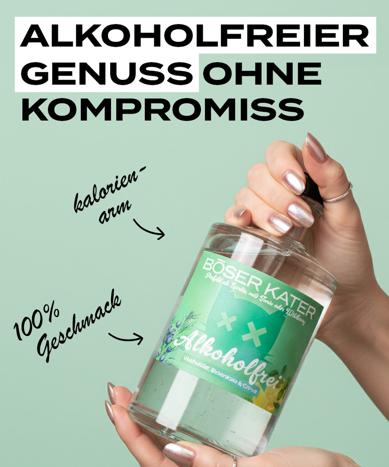 Böser Kater Gin-Alternative Alkoholfrei