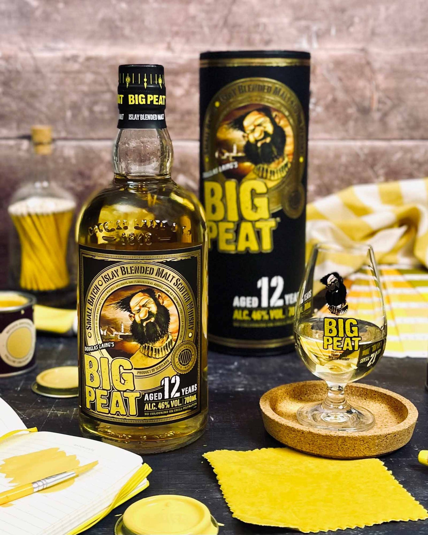 Big Peat 12 Blended Malt inklusive BBQ Sauce