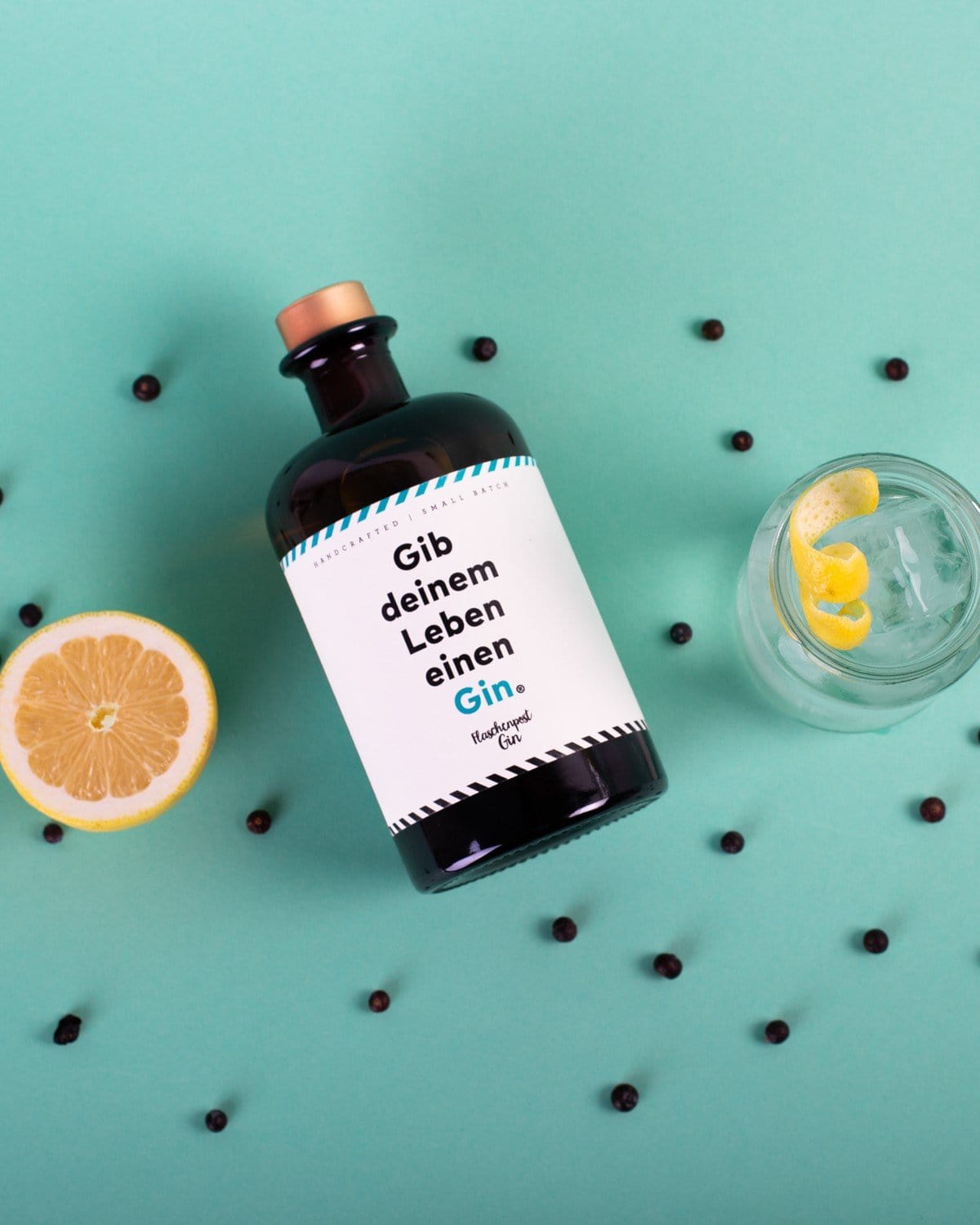 Gib deinen Leben einen Gin - Flaschenpost