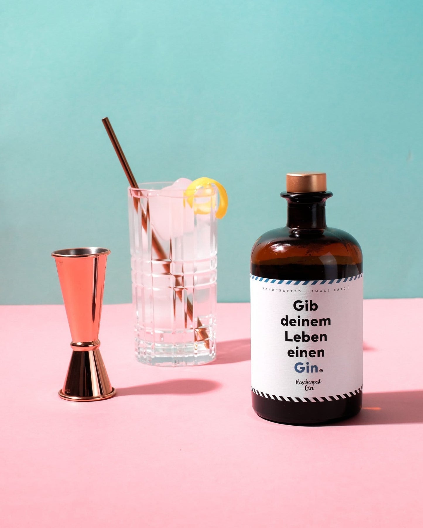 Gib deinen Leben einen Gin - Flaschenpost