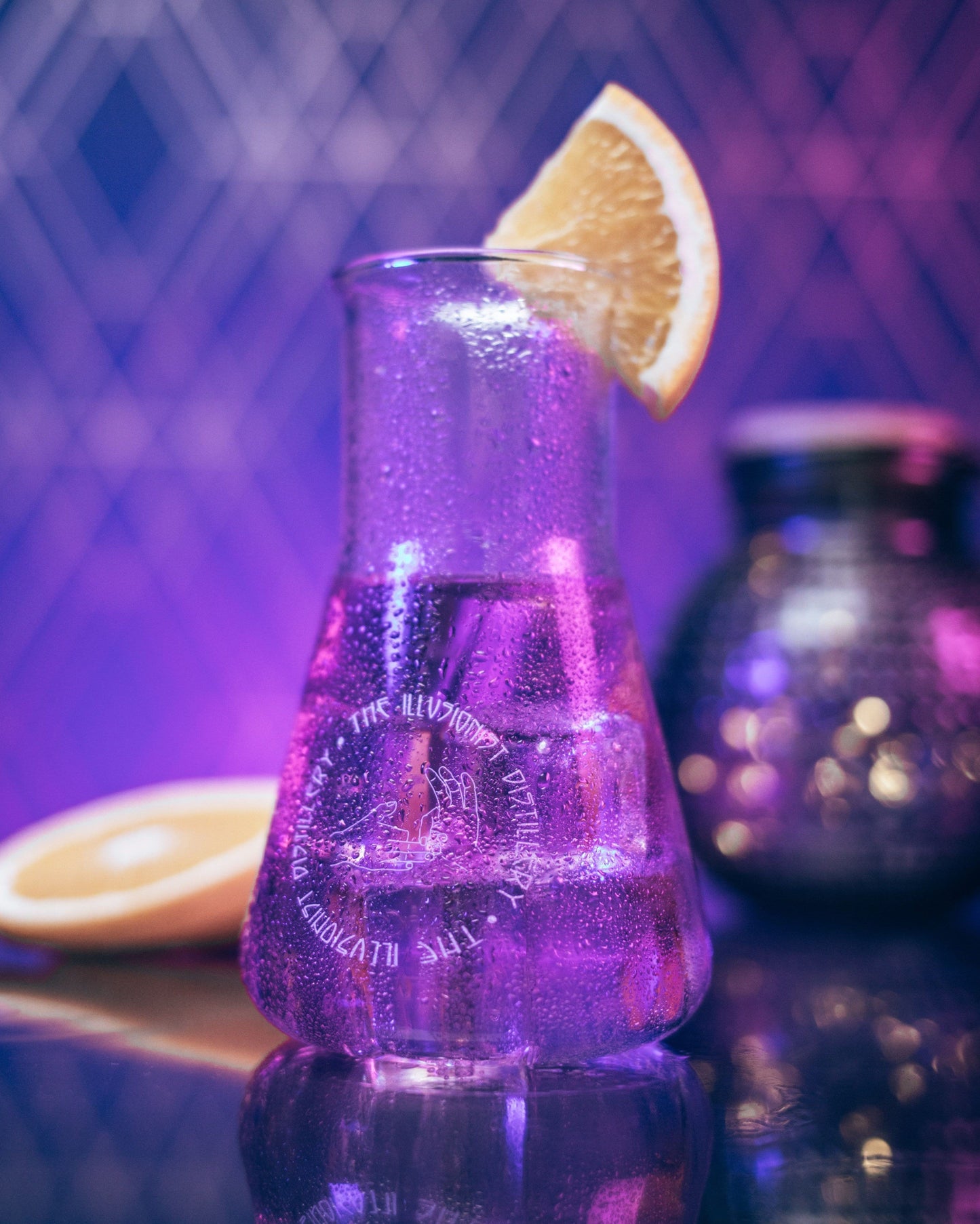 Illusionist Kolben Glas