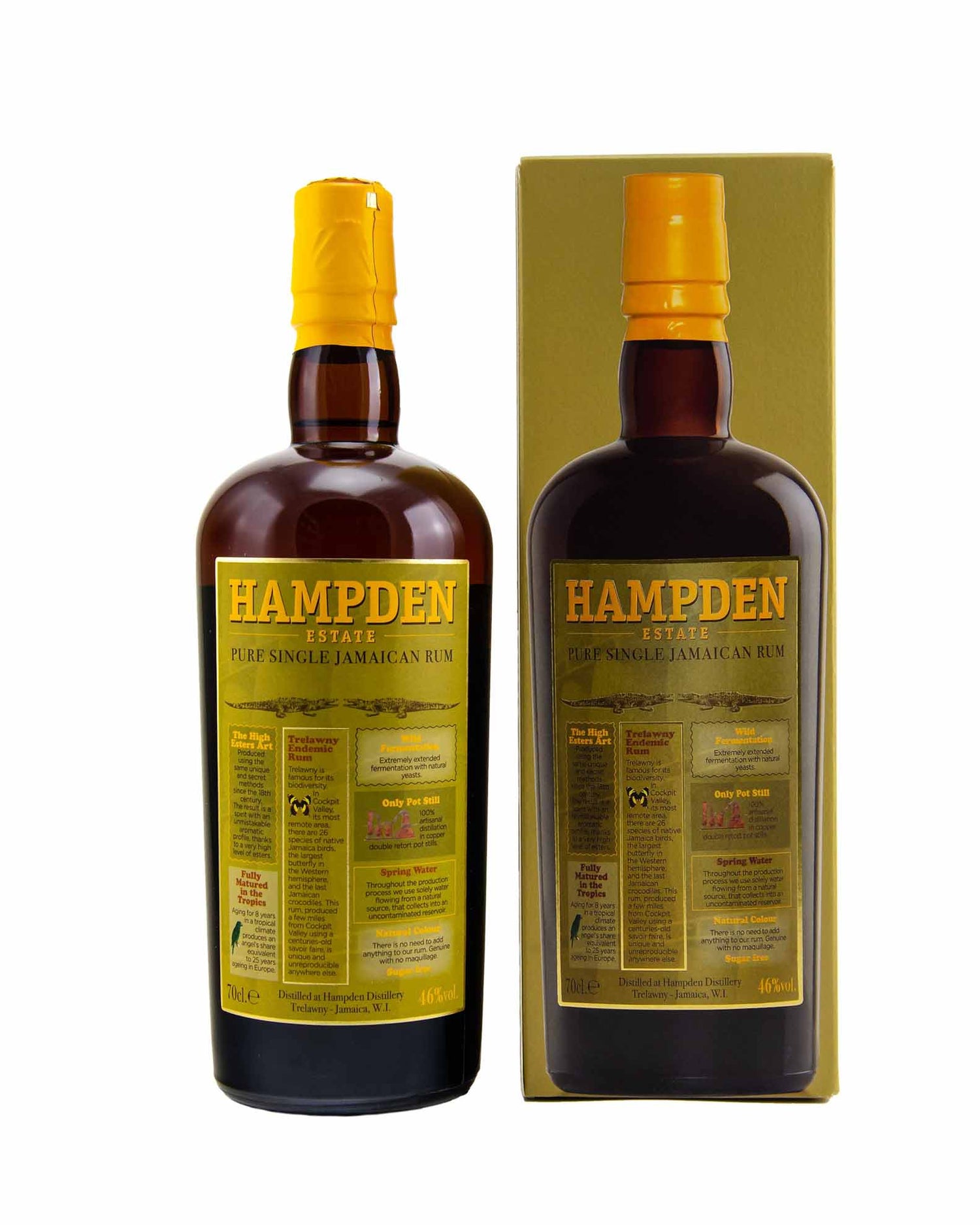 Hampden Estate Pure Single Jamaican Rum 46%