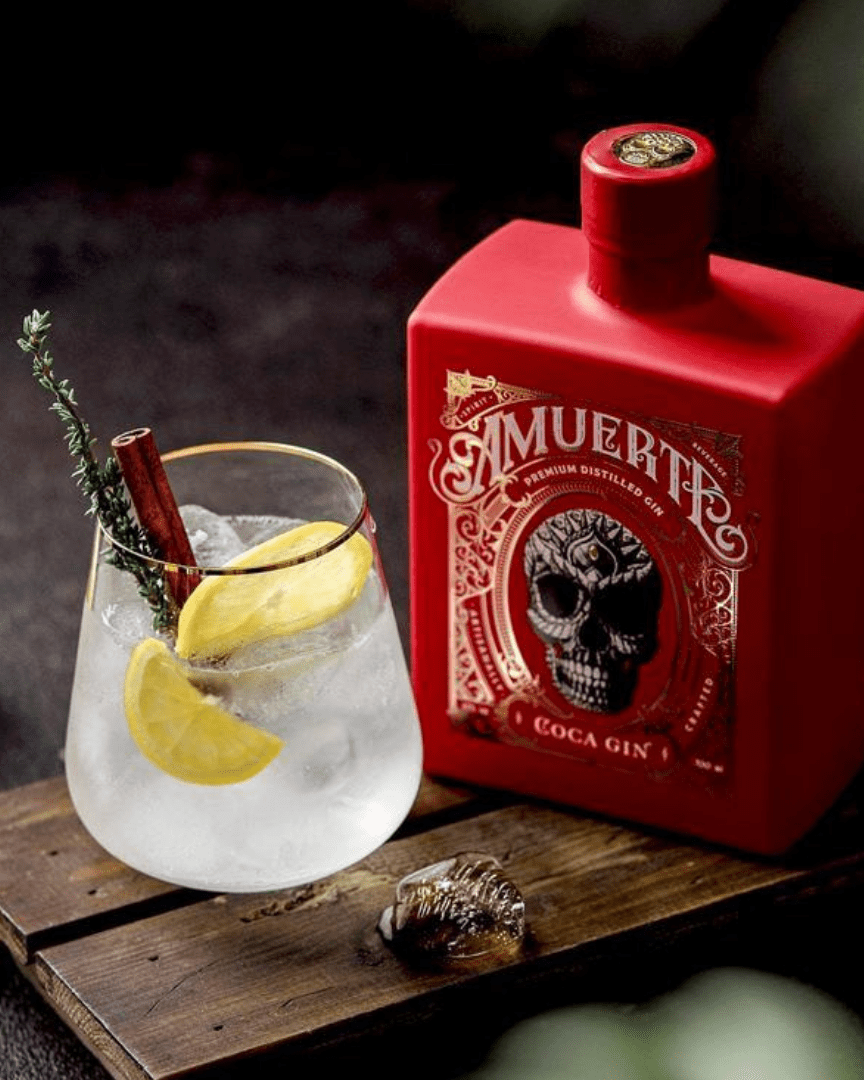 Amuerte Coca Leaf Gin Red Edition
