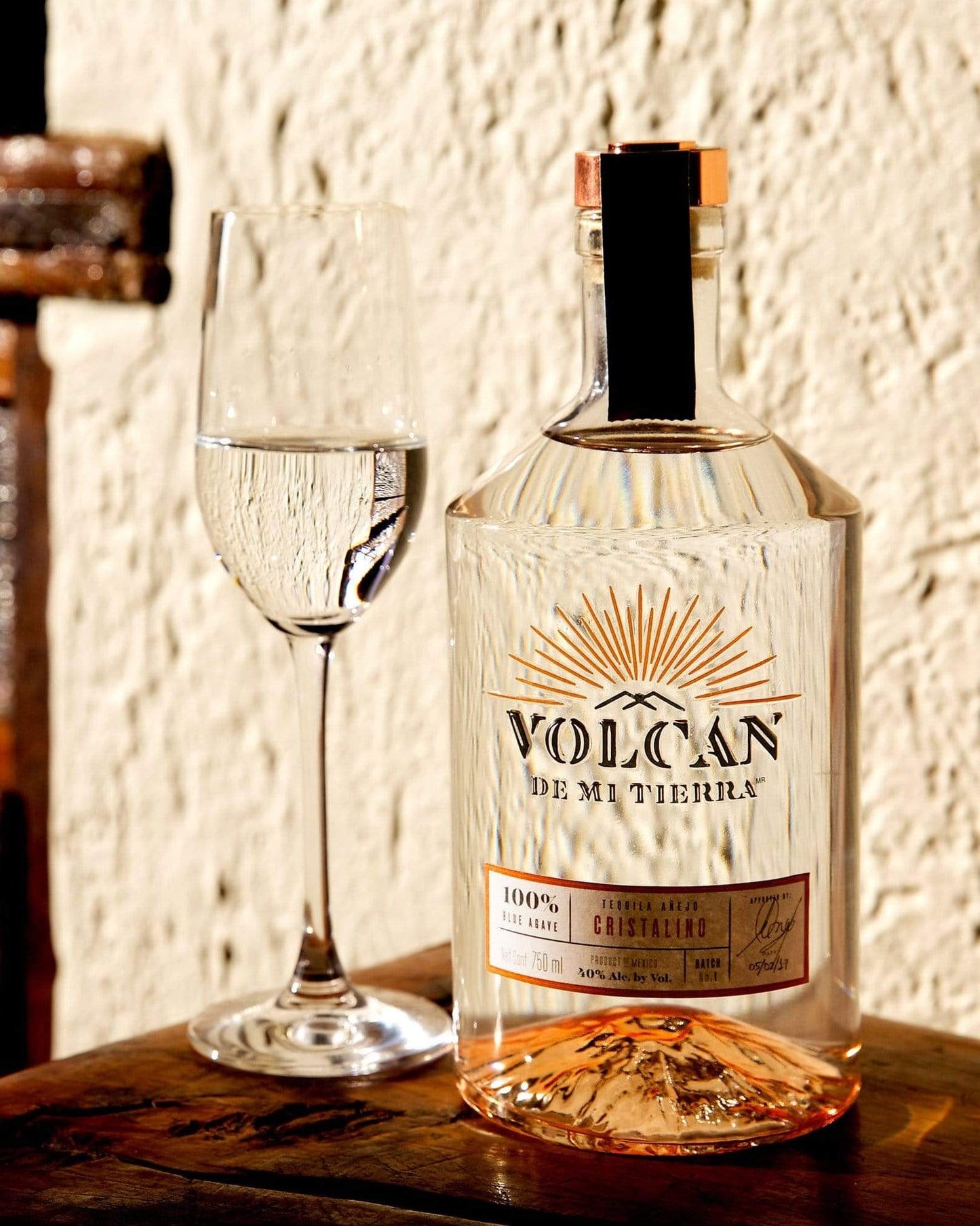 Volcán de mi Tierra Añejo Cristalino