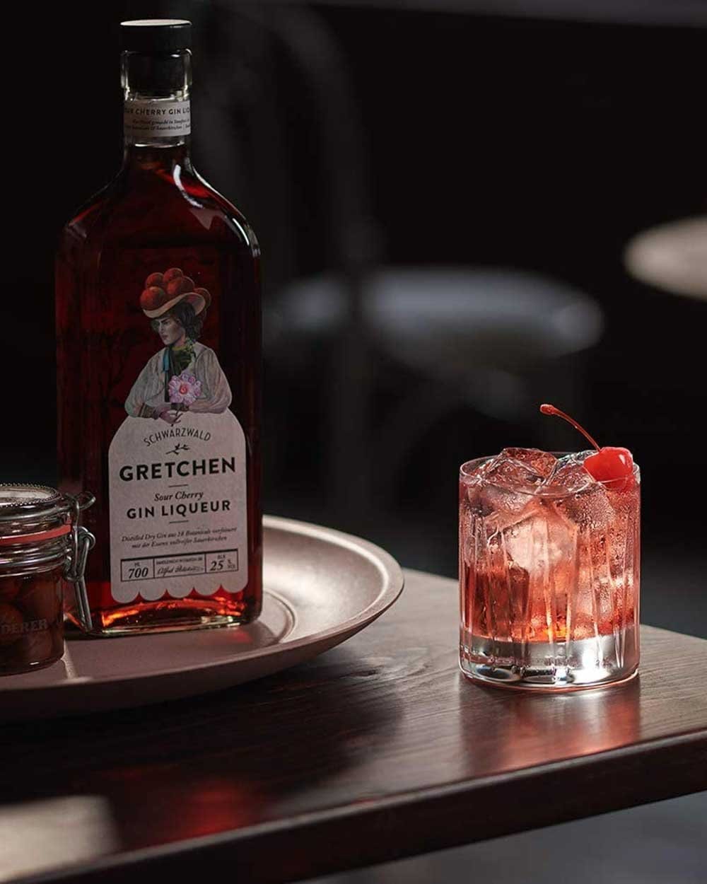 Gretchen Sour Cherry Gin Liqueur