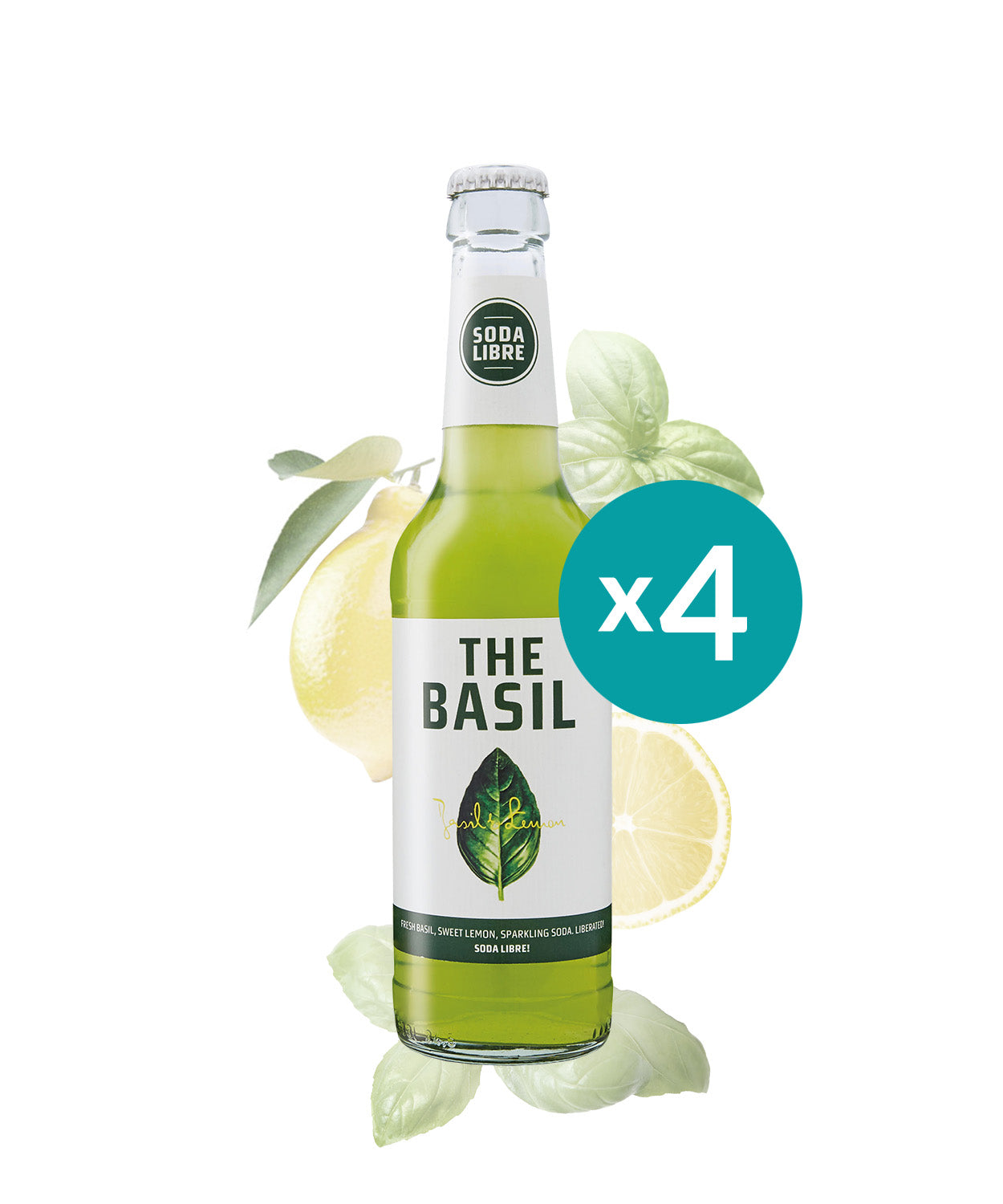 Soda Libre The Basil Basilikum & Zitrone