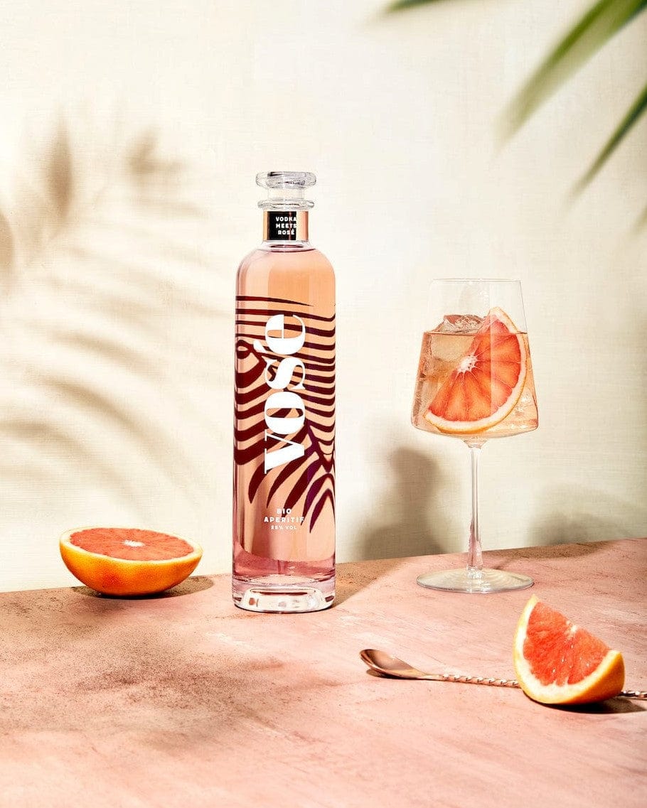 vosé - Vodka meets Rosé inkl. 2x Windspiel Tonic