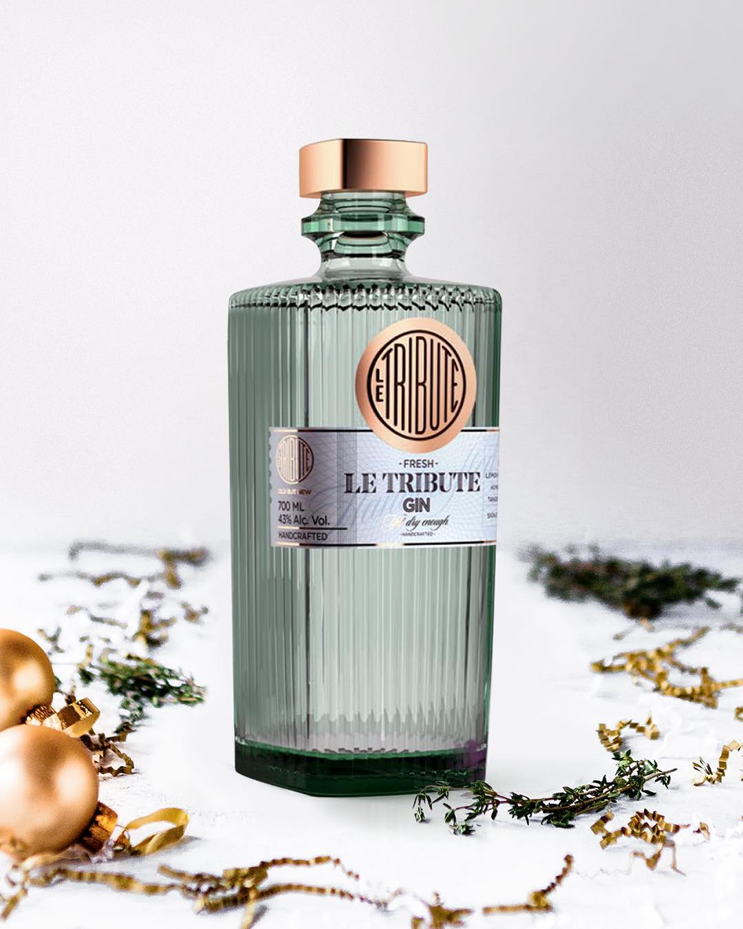 Le Tribute Gin + 4x Le Tribute Tonic Water Zero