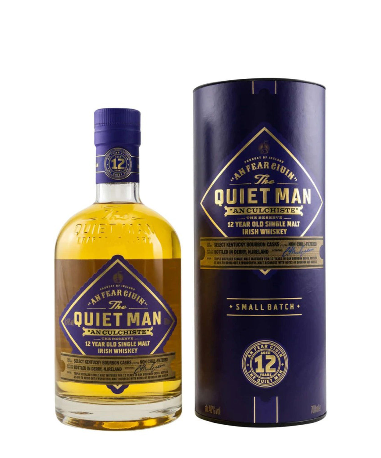 Quiet Man Irish Whiskey An Culchiste 12 Jahre