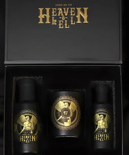 Heaven & Hell Gold 47 - Premium London Dry Gin - Geschenkbox