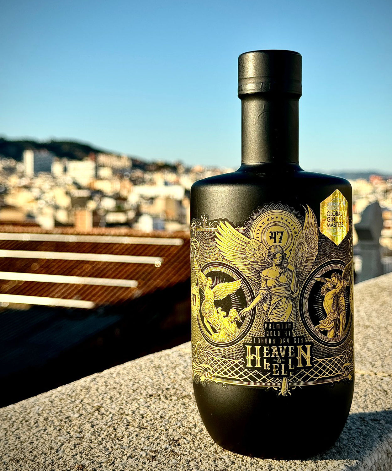 Heaven & Hell Gold 47 - Premium London Dry Gin