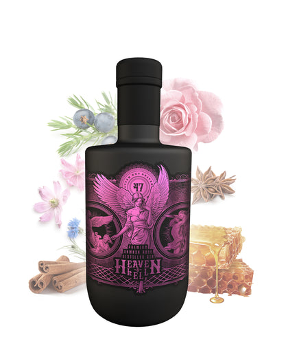 Heaven & Hell Premium Damask Rose London Dry Gin