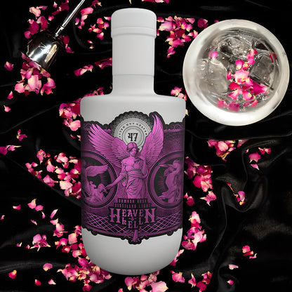 Heaven & Hell Premium Damask Rose London Light Dry Gin