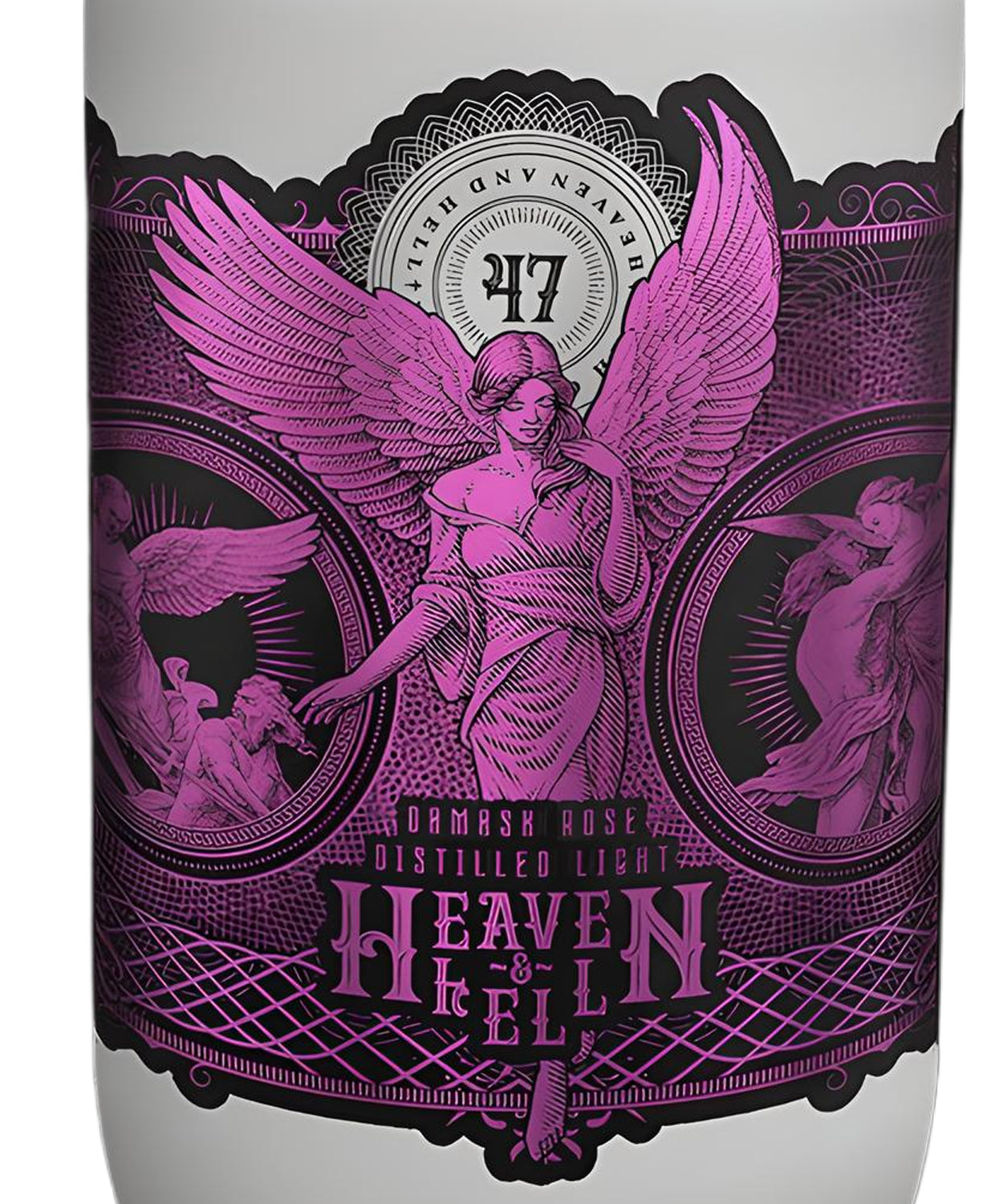 Heaven & Hell Premium Damask Rose London Light Dry Gin