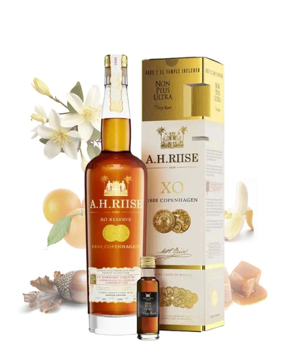 A.H. Riise 1888 Copenh.Gold+2cl VeryRare