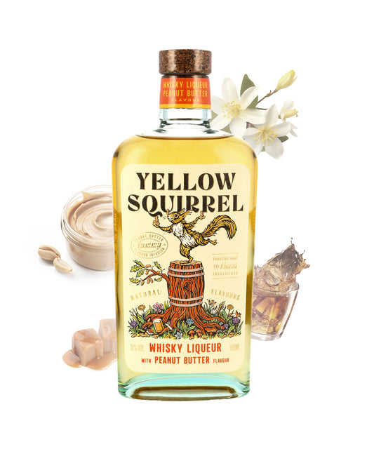 Yellow Squirrel Peanut Butter Whisky Likör