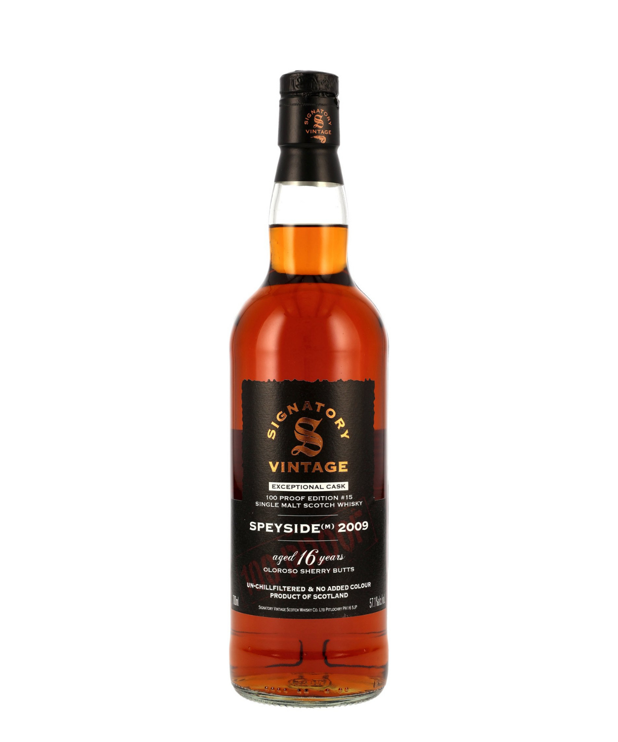 Speyside (M) 100 Proof Exceptional Cask Edition #15 - 16 Jahre 2009/2025