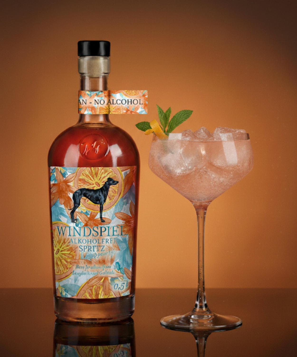 Windspiel Alkoholfrei Spritz up your Life