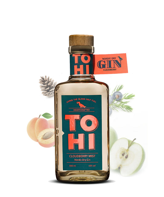 TOHI Nordic Dry Gin Cloudberry Mist