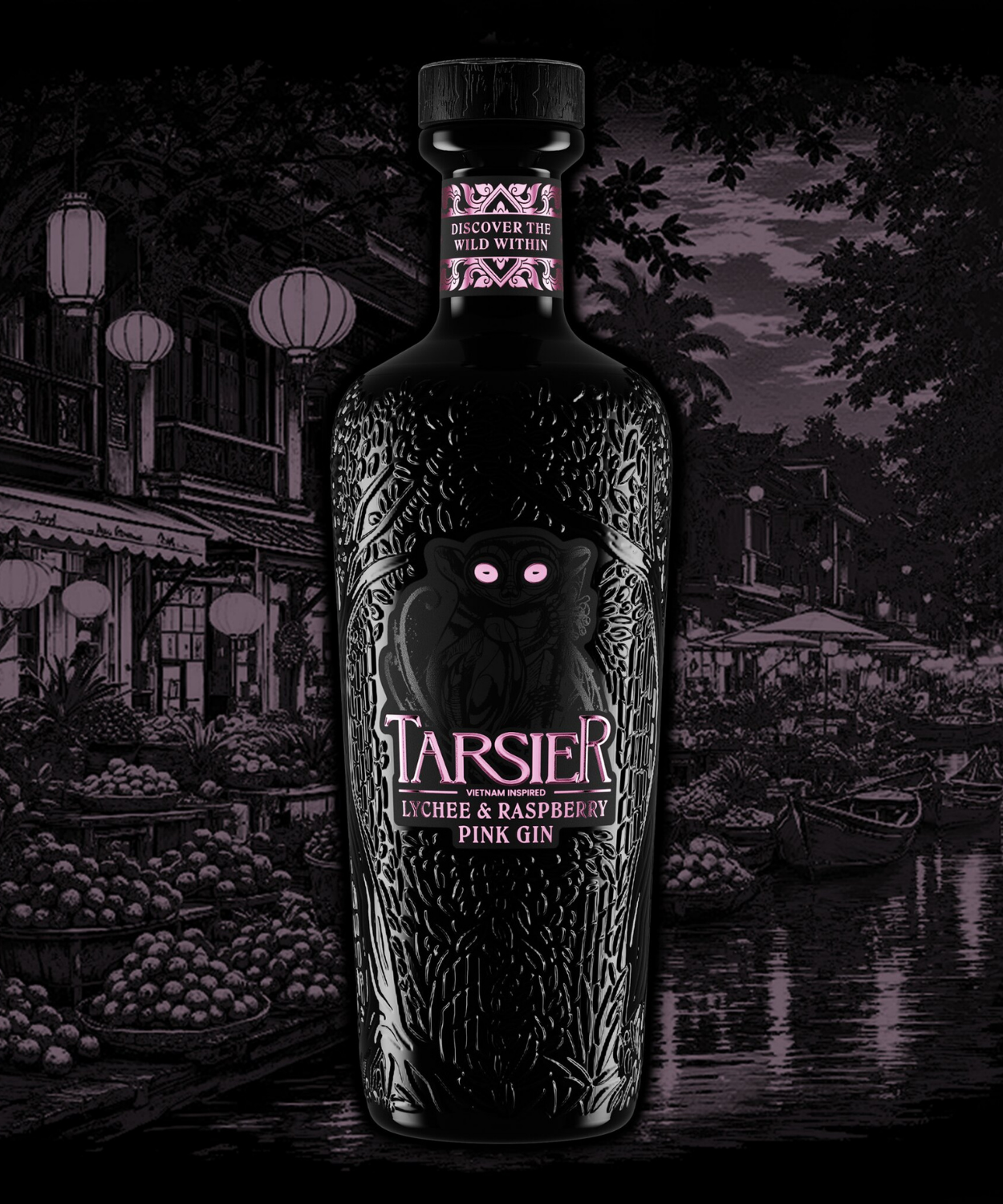 TARSIER Lychee & Raspbeery Pink Gin