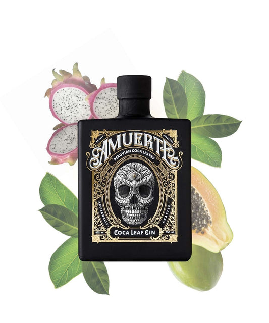 Amuerte Coca Leaf Gin Black Edition