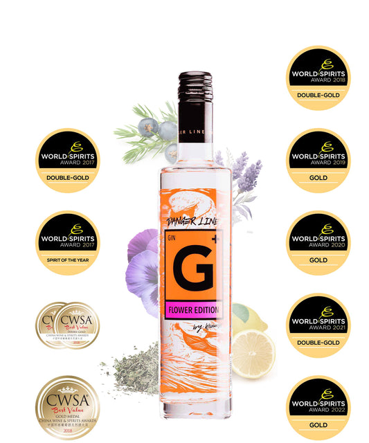 G+ DANGER LINE  Flower Edition London Dry Gin