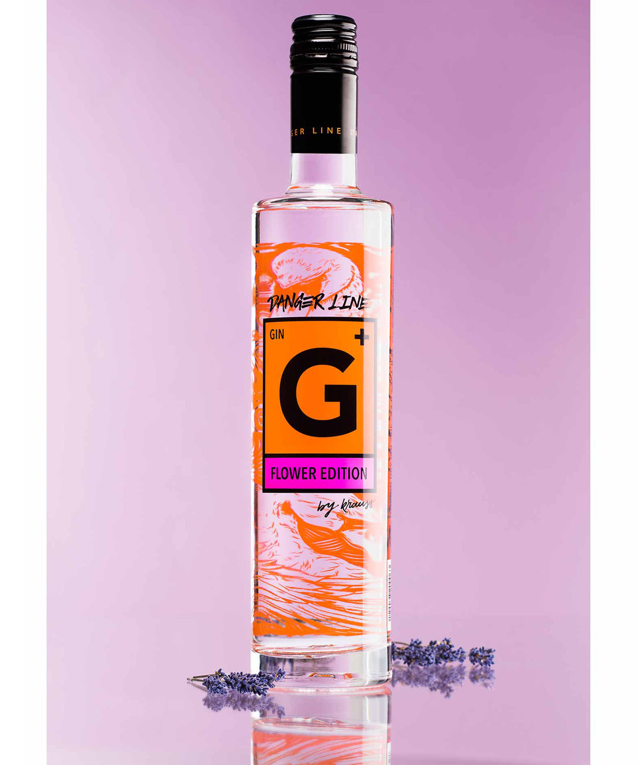 G+ DANGER LINE  Flower Edition London Dry Gin