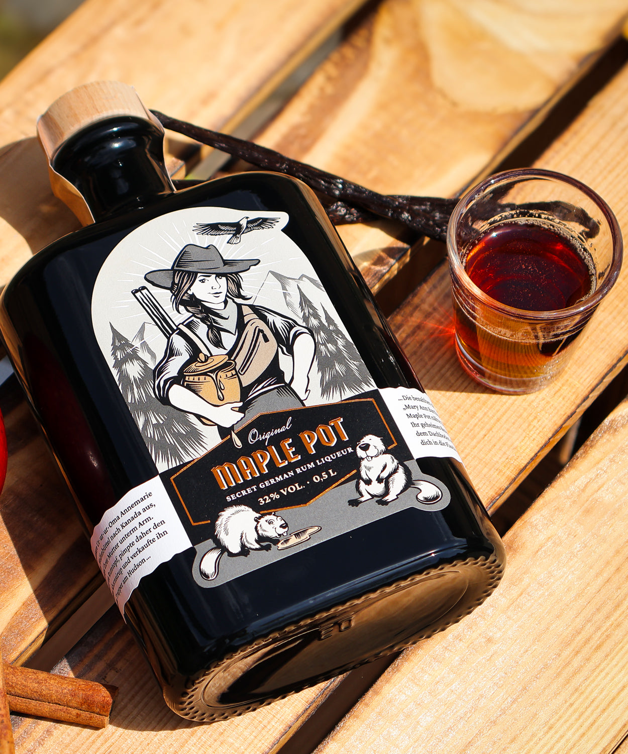 Maple Pot Secret German Rum Liqueur