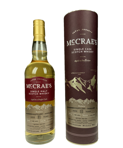 McCRAE´S Teaninich Single Malt Whisky 11 y.o.