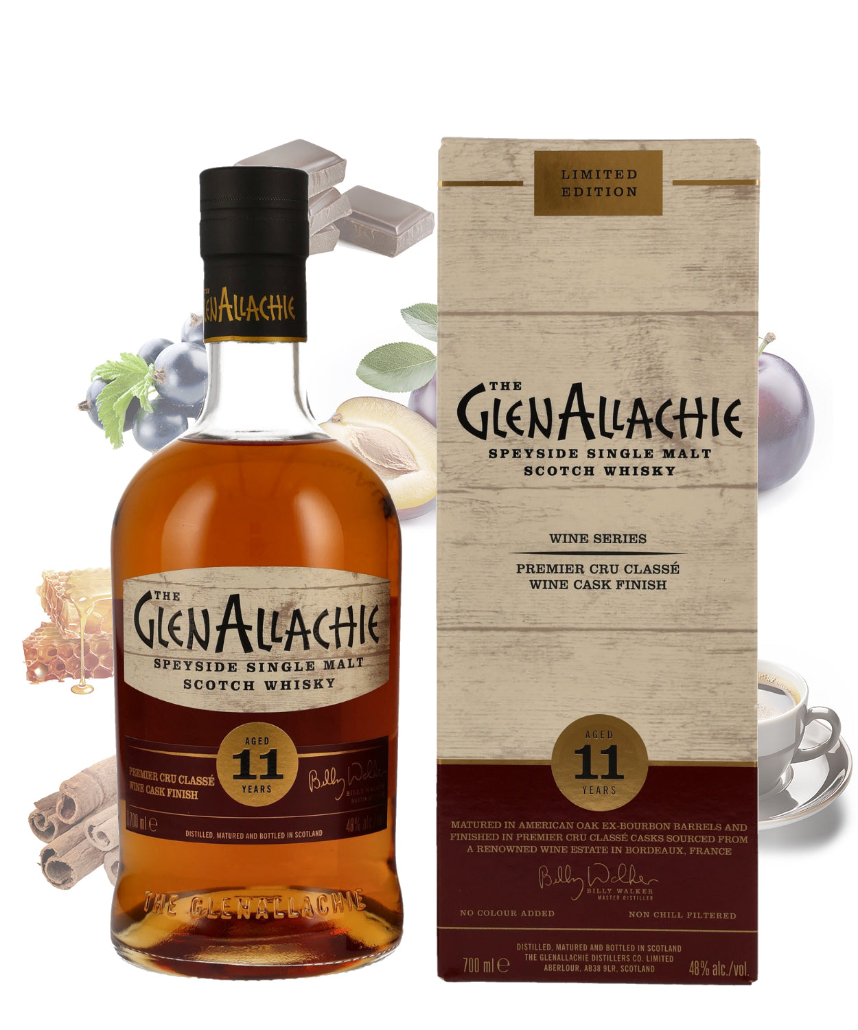 GlenAllachie 11 y.o Premier Cru Classe Wine Finish